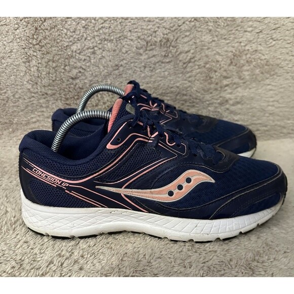 Saucony Cohesion 12 Cushioned Shoes Sneakers Multicolored Women’s Size 10 Wide - Picture 1 of 9